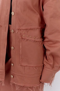 Бомбер 2078-01 розовый кирпич FLAIM