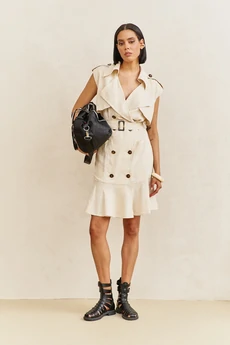 Платье 2103 бежевый FLAIM