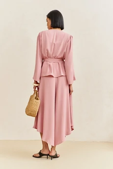 Блузка 2112 розовый FLAIM