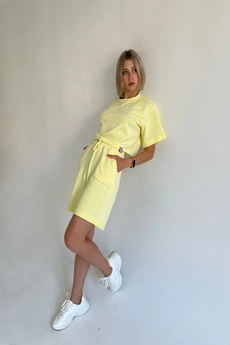 Костюм с шортами ФС-20 желтый Faldas