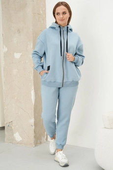 *Спортивный костюм 4396 голубой FantaziaMod