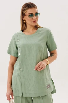 Костюм брючный 4847-1 зеленый FantaziaMod