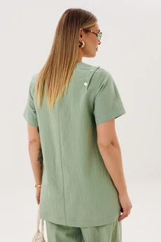 Костюм брючный 4847-1 зеленый FantaziaMod