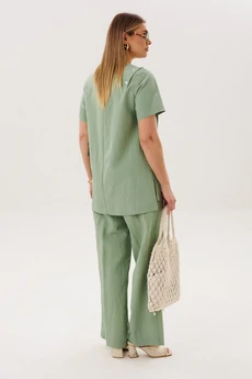 Костюм брючный 4847-1 зеленый FantaziaMod