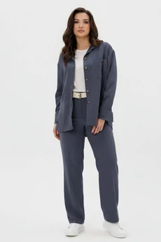 Костюм брючный 5076 черника FantaziaMod