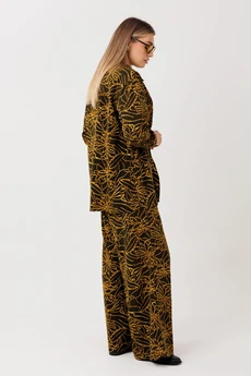 Костюм брючный 5077 темный хаки FantaziaMod