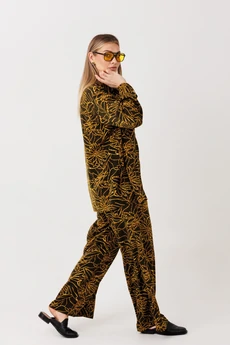 Костюм брючный 5077 темный хаки FantaziaMod