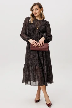 Платье 5126 графит FantaziaMod