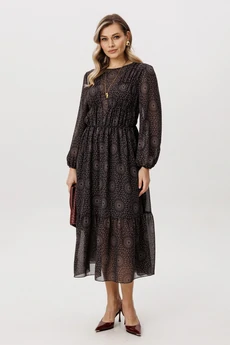 Платье 5126 графит FantaziaMod