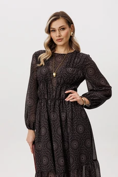 Платье 5126 графит FantaziaMod