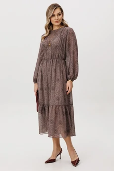 Платье 5126 капучино FantaziaMod