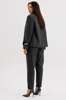 Костюм брючный 5301 серый FantaziaMod