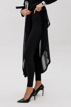 Костюм с юбкой 5304 черный FantaziaMod