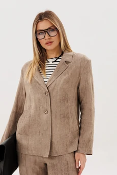 Костюм брючный 5316 бежевый FantaziaMod