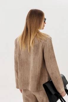 Костюм брючный 5316 бежевый FantaziaMod