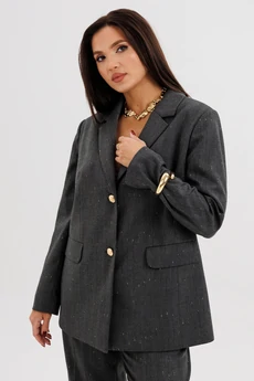 Костюм брючный 5320 серый FantaziaMod