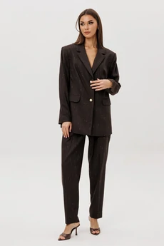 Костюм брючный 5320 шоколад FantaziaMod