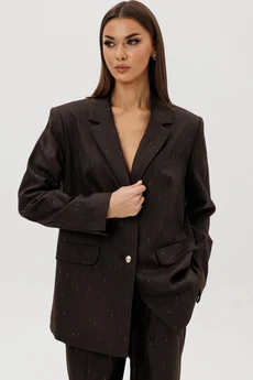 Костюм брючный 5320 шоколад FantaziaMod