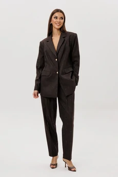 Костюм брючный 5320 шоколад FantaziaMod