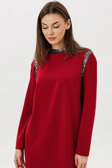 Платье  5327 красный FantaziaMod