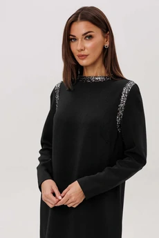 Платье  5327 черный FantaziaMod