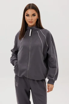 Спортивный костюм 5328 серый FantaziaMod