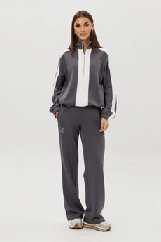 Костюм брючный 5330 серый FantaziaMod