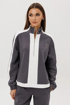 Костюм брючный 5330 серый FantaziaMod