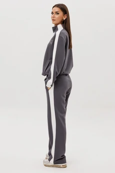 Костюм брючный 5330 серый FantaziaMod