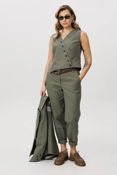 Костюм брючный 5335 хаки FantaziaMod