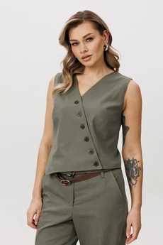 Костюм брючный 5335 хаки FantaziaMod