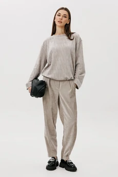 Костюм брючный 5356 беж FantaziaMod