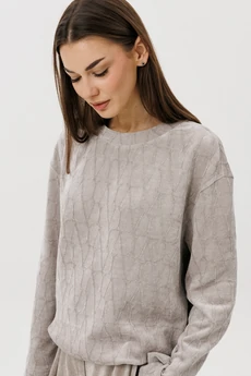 Джемпер 5356-1 беж FantaziaMod