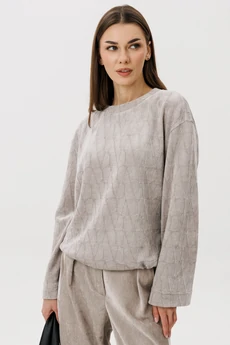 Джемпер 5356-1 беж FantaziaMod