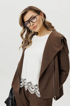 Костюм брючный 5370 шоколад FantaziaMod