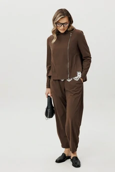Костюм брючный 5370 шоколад FantaziaMod