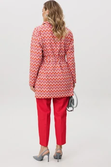 Костюм брючный 5394 красный FantaziaMod