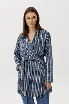 Костюм брючный 5394 синий FantaziaMod