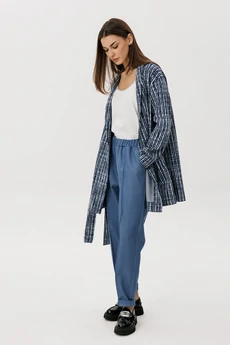 Костюм брючный 5394 синий FantaziaMod