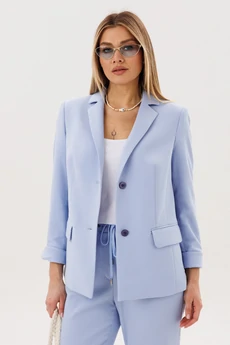 Костюм брючный 5421 голубой FantaziaMod