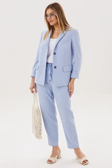 Костюм брючный 5421 голубой FantaziaMod