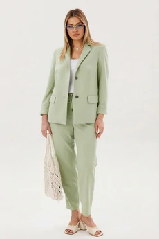 Костюм брючный 5421 фисташка FantaziaMod