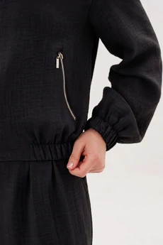 Костюм брючный 5438 черный FantaziaMod