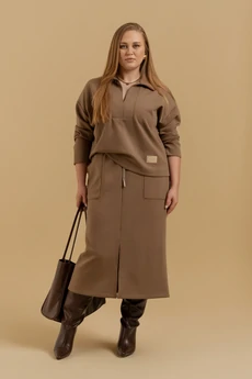 Костюм с юбкой 2329-1 Deesses