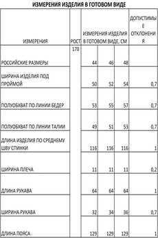 Плащ 1417 FOXY FOX