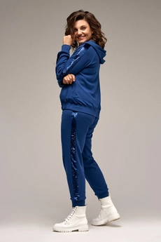 Спортивный костюм 234 синий FOXY FOX