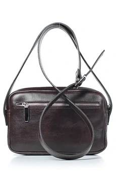Сумка 10125 темно-коричневый + рыжий GALANTEYA