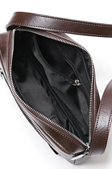 Сумка 10125 темно-коричневый + рыжий GALANTEYA