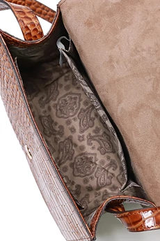 Сумка 10824 рыжий + коричневый GALANTEYA