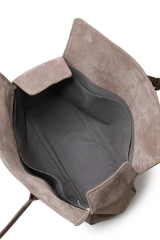 Сумка 11425 серо-коричневый + коричневый GALANTEYA